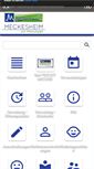 Mobile Screenshot of meckesheim.de
